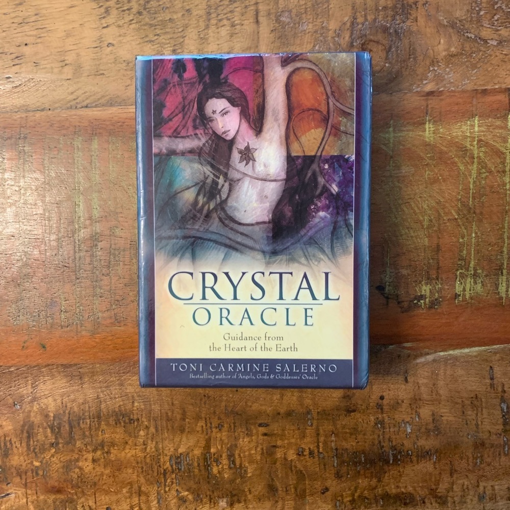 Crystal Tarot Cards Oracle Deck Stone Earth Witch Nature Quartz Angel summer